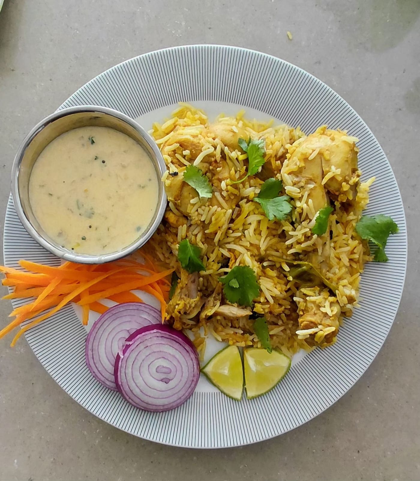 Hyderabadi Chicken Dum Biryani photo 1